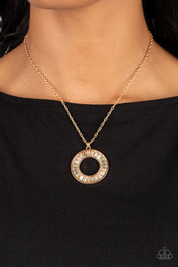 Clique Couture Necklace (Gold, Multi)