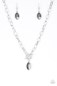 Club Sparkle Silver Necklace