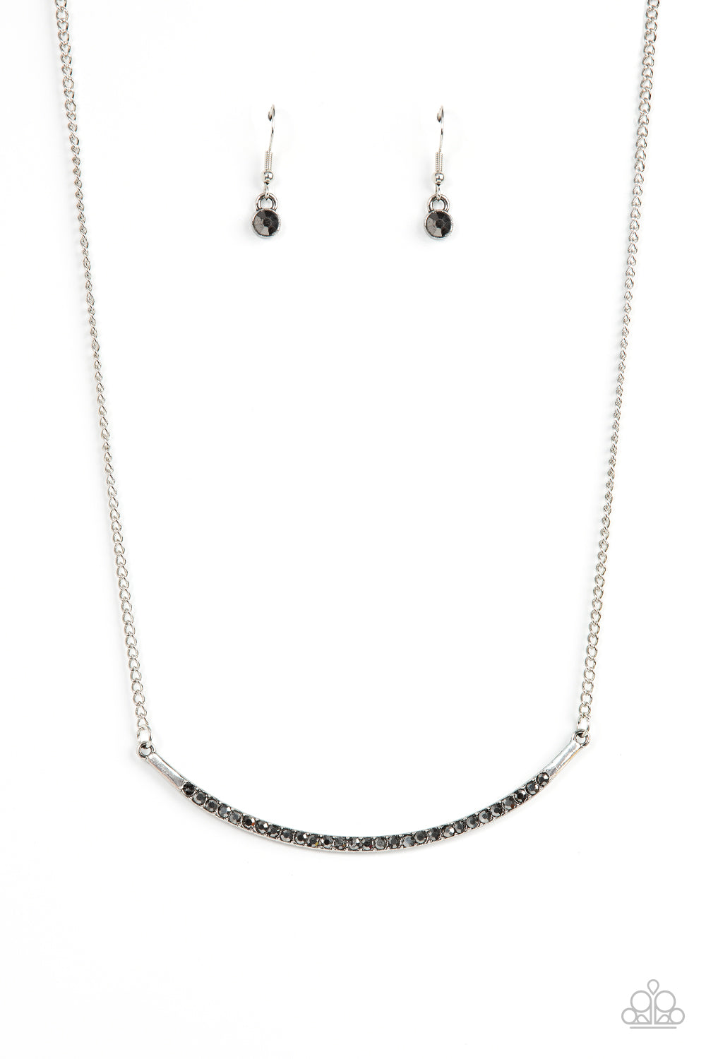 Collar Poppin Sparkle Silver Necklace