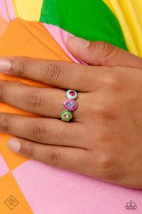 Colorblock Chic Multi Ring