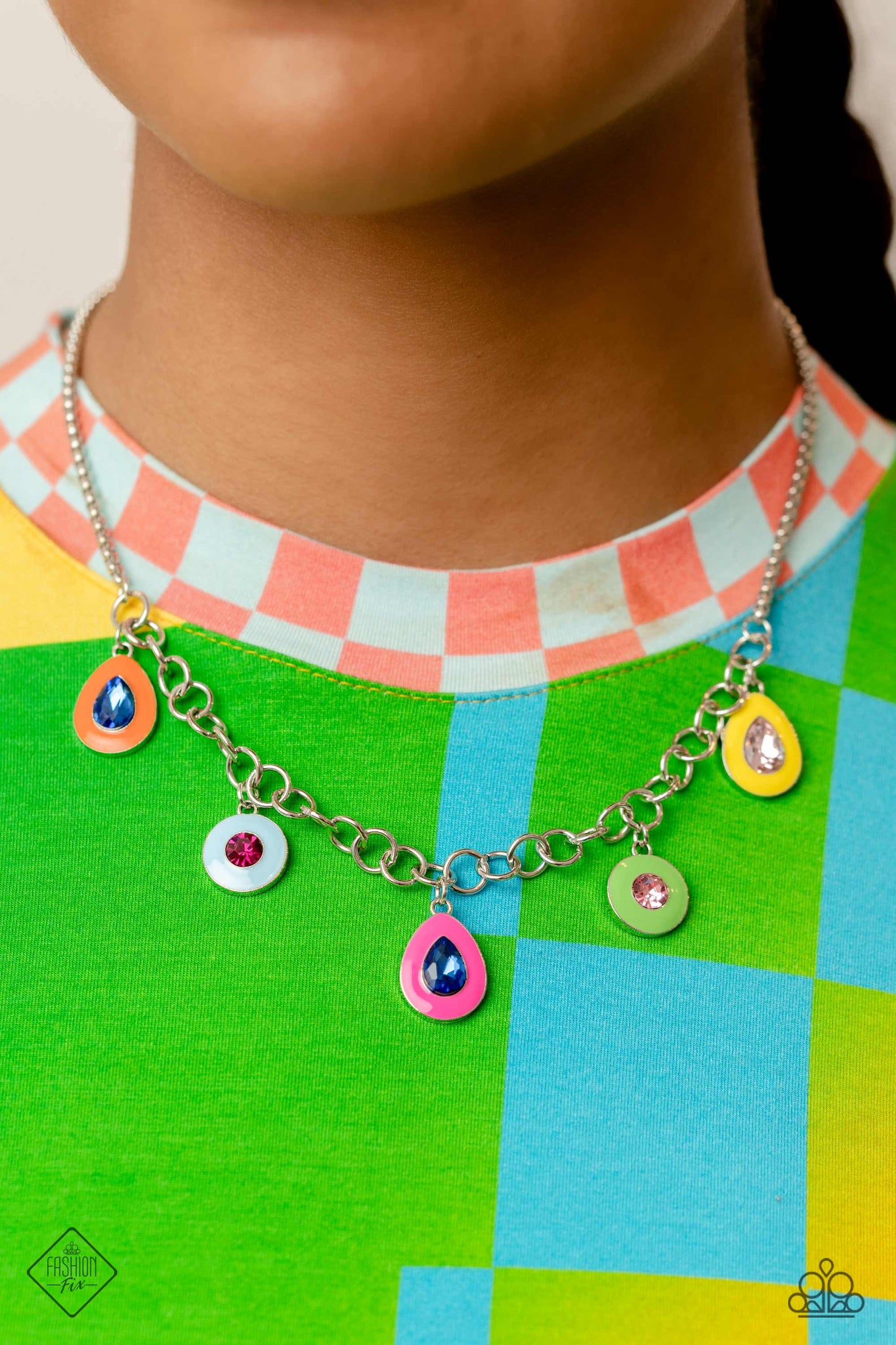 Colorblock Craze Multi Necklace