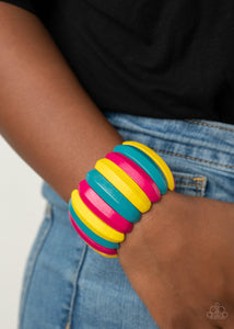 Colorfully Congo Bracelet (Yellow, Multi)