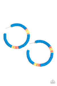Colorfully Contagious Earring (Black, Red, Blue, Orange)