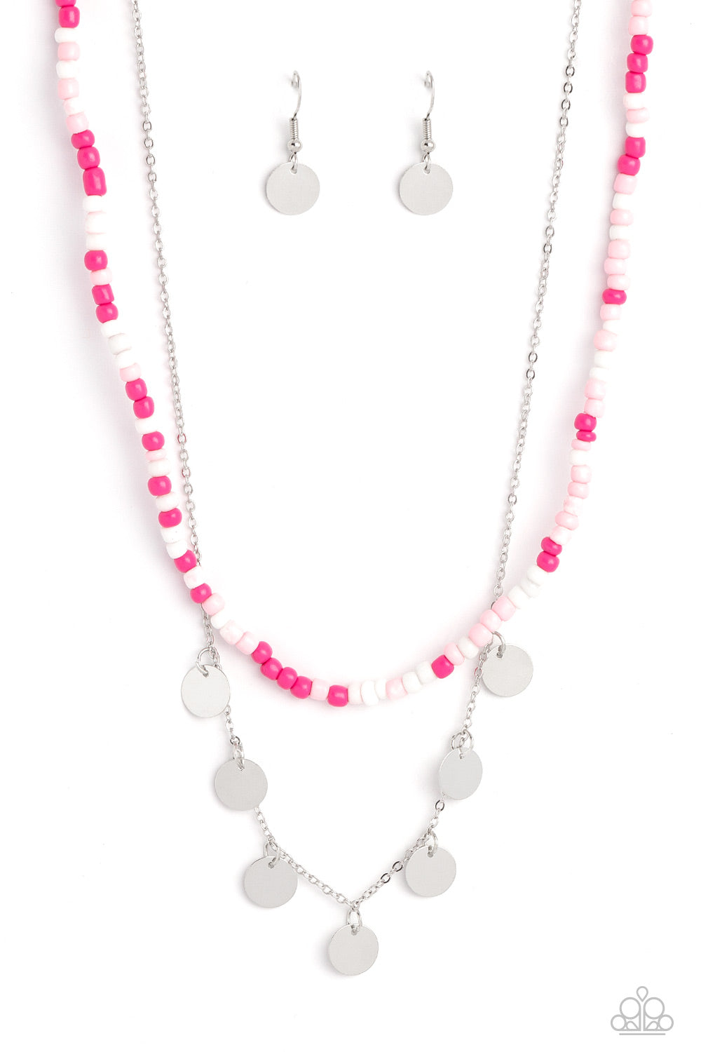 Comet Candy Necklace (Multi, Pink, Blue)