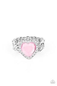 Committed to Cupid Ring (Red, Multi, Pink)