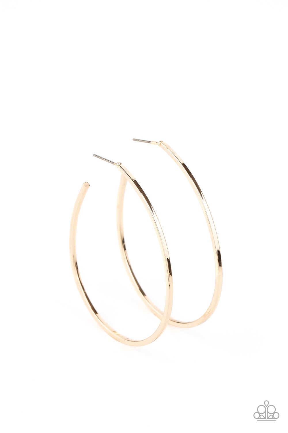 Cool Curves Gold Earring