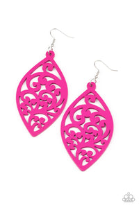 Coral Garden Pink Earring