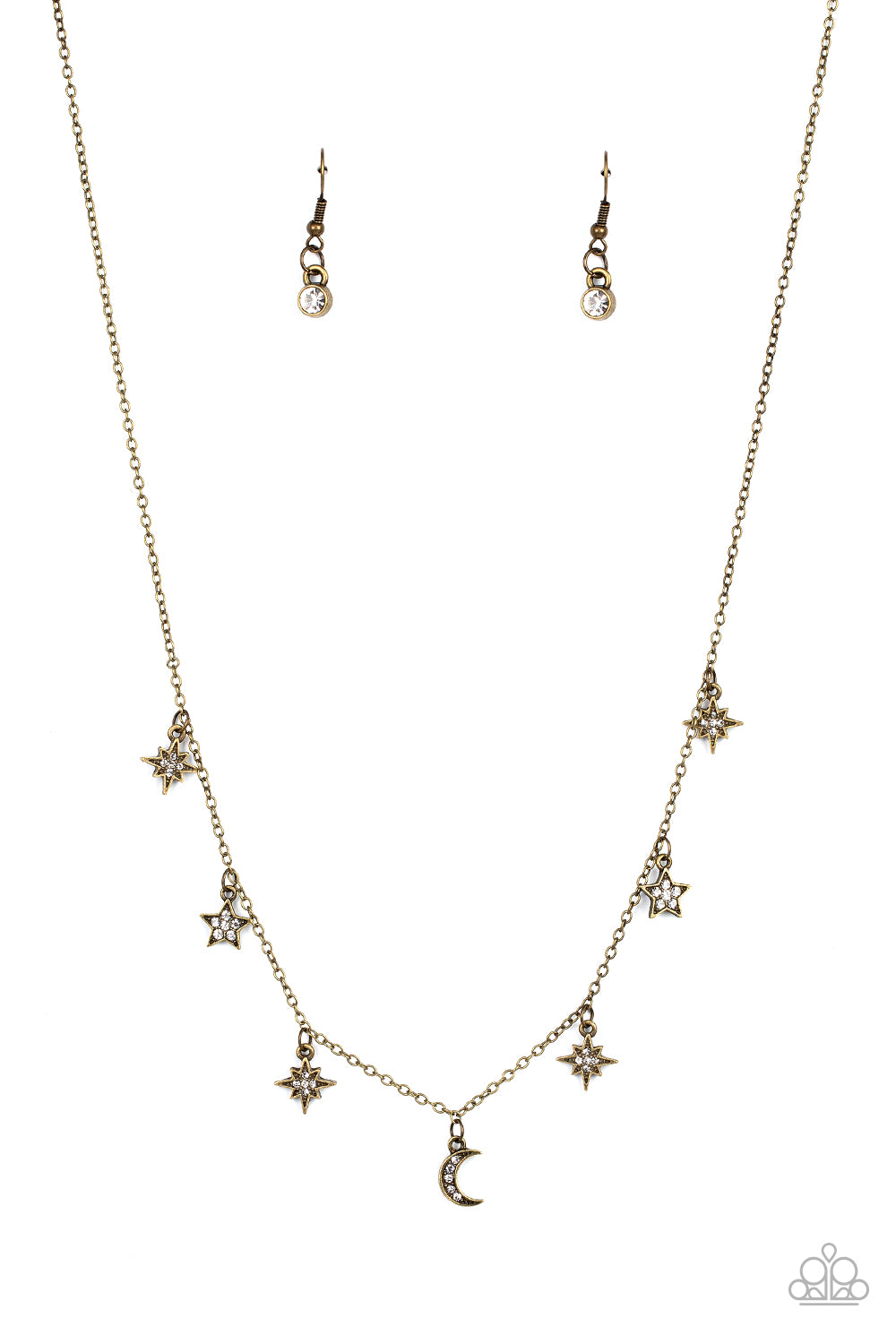 Cosmic Runway Necklace (Brass, Silver, Gold)
