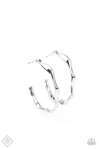 Coveted Curves Silver Earring