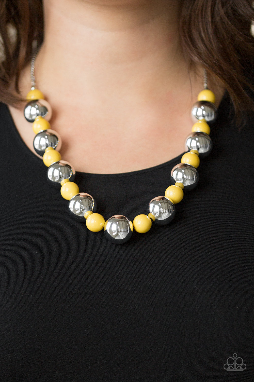 Top Pop Yellow Necklace