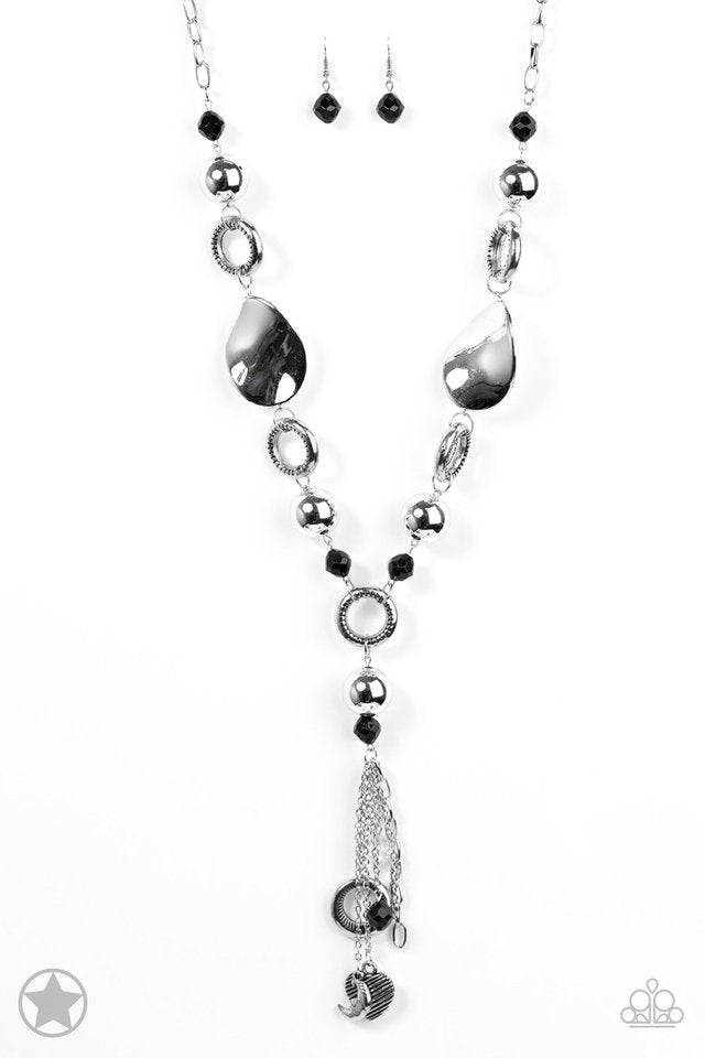 Total Eclipse of the Heart Blockbuster Silver Necklace