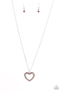 Dainty Darling Necklace (Red, Pink, White)