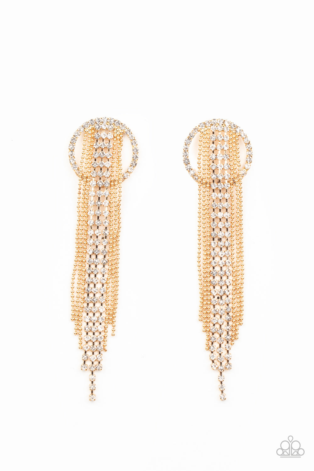 Dazzle by Default Earring (White, Gold, Black)