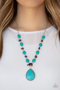 Desert Diva Blue Necklace