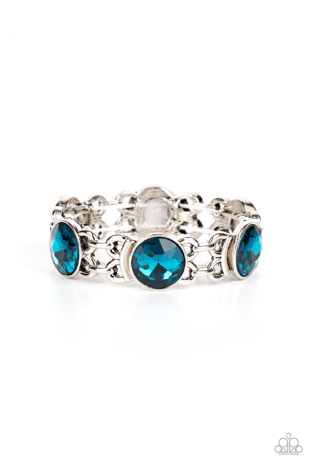 Devoted to Drama Blue Bracelet
