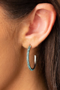 Dont Think Twice Blue Earring