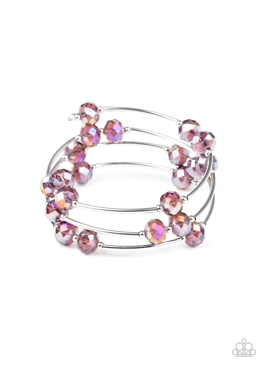 Dreamy Demure Purple Bracelet