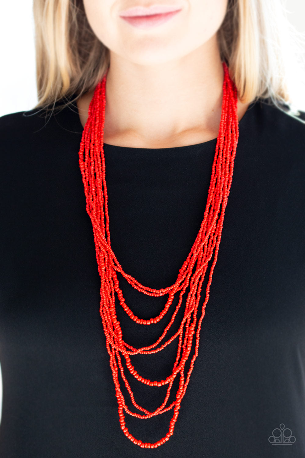 Totally Tonga Red Necklace