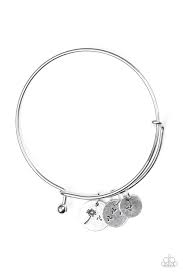 Dreamy Dandelions Silver Bracelet