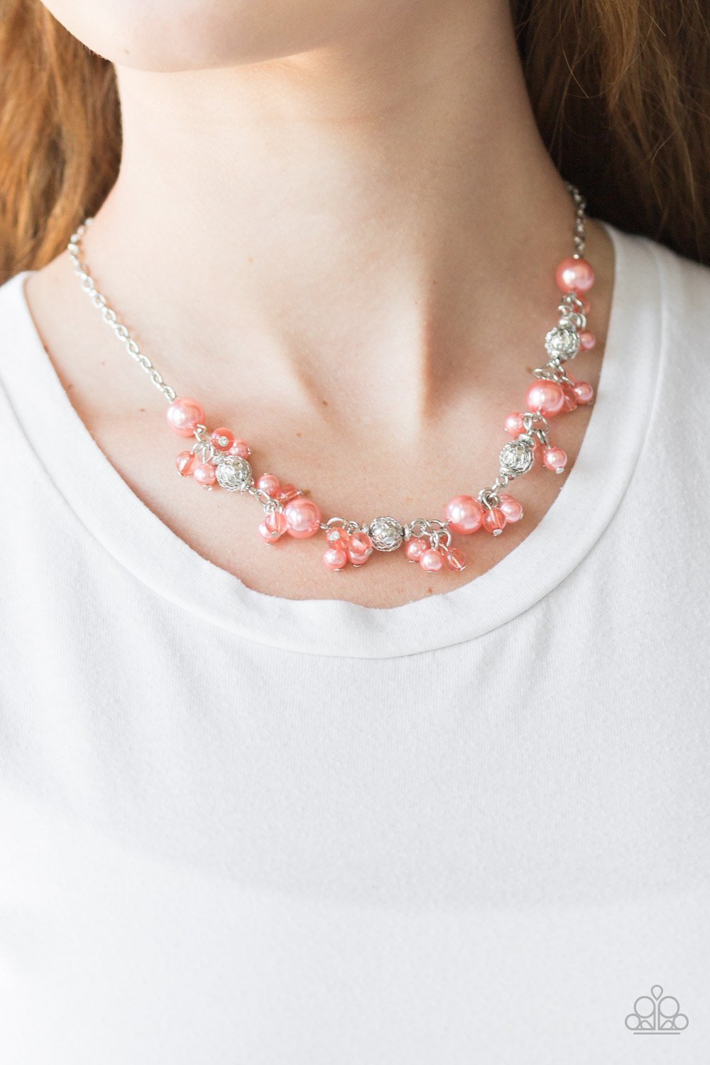 Weekday Wedding Orange Necklace