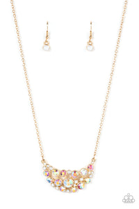 Effervescently Divine Gold Necklace