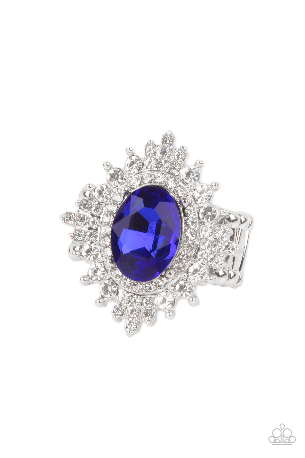 Five-Star Stunner Blue Ring