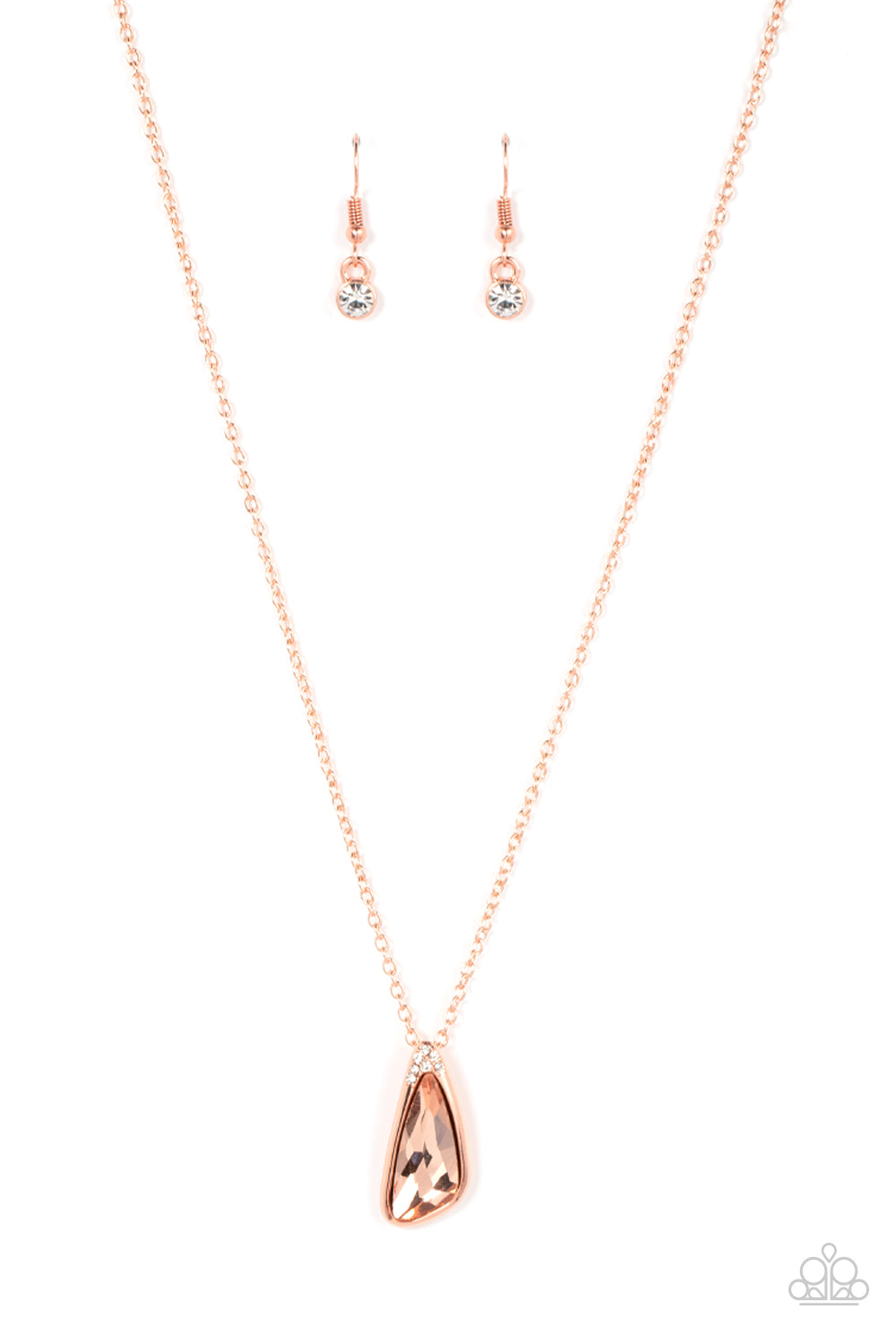 Envious Extravagance Necklace (Black, Red, Copper)