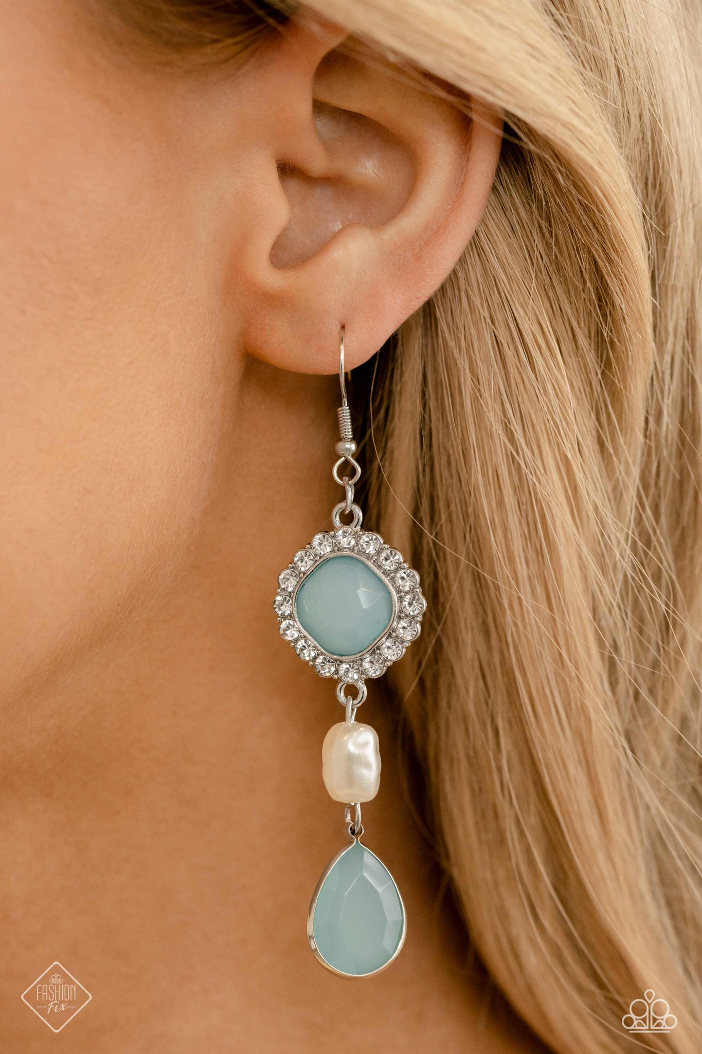 European Energy Blue Earring