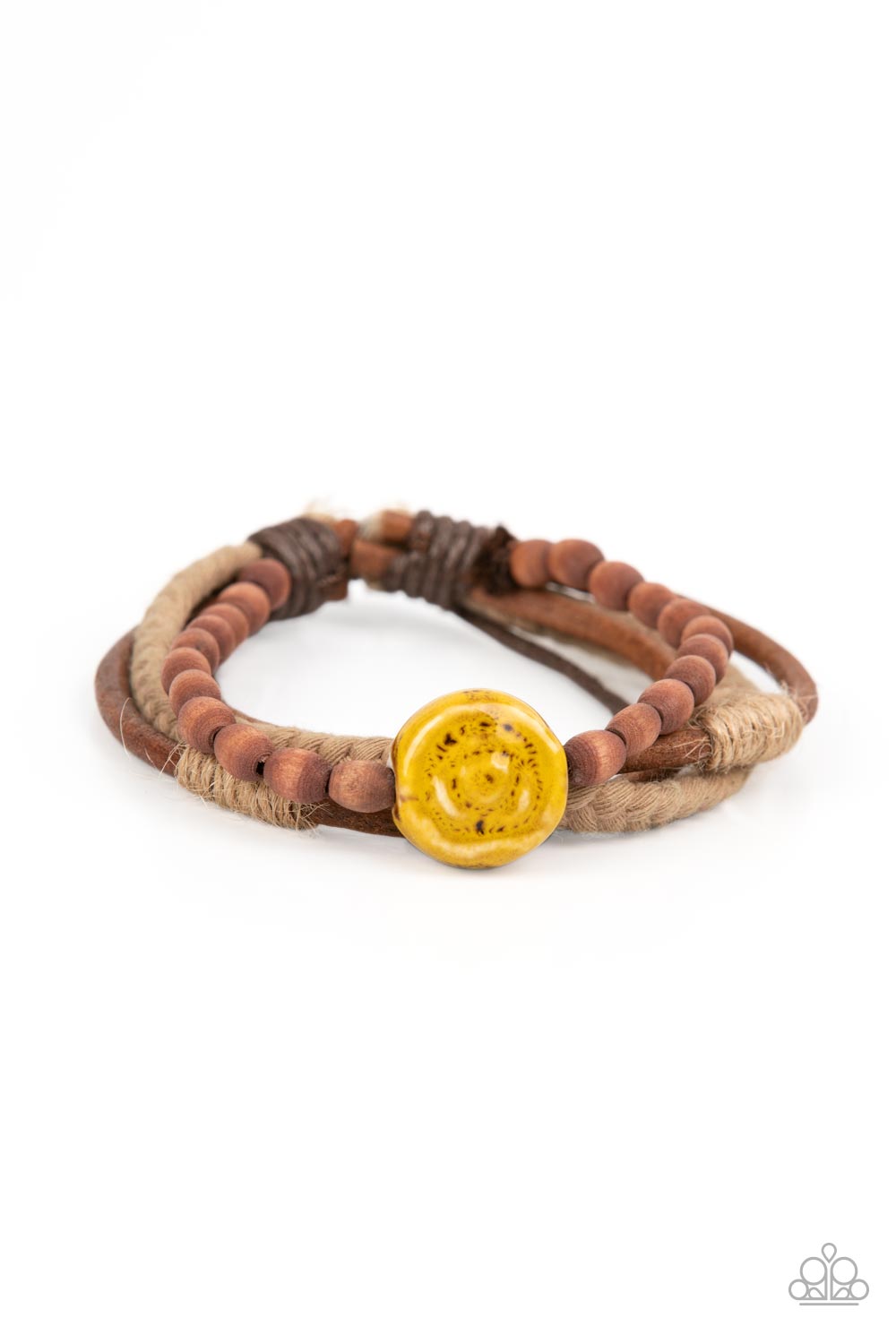 Existential Earth Child Yellow Bracelet