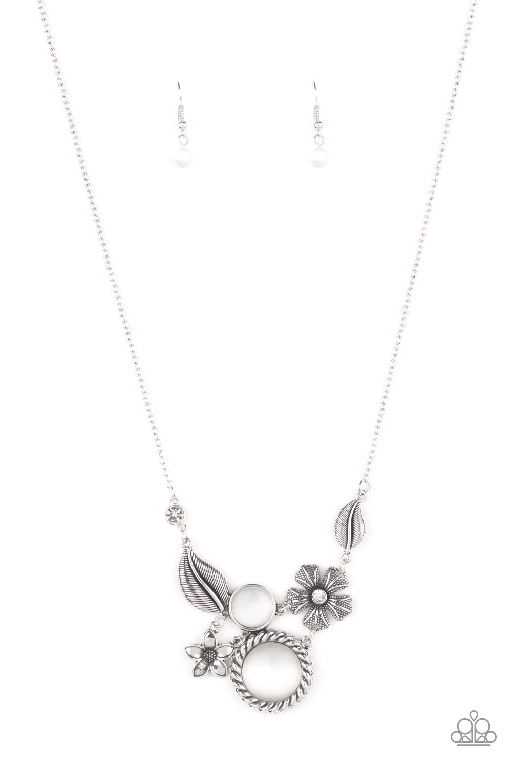 Exquisitely Eden White Necklace