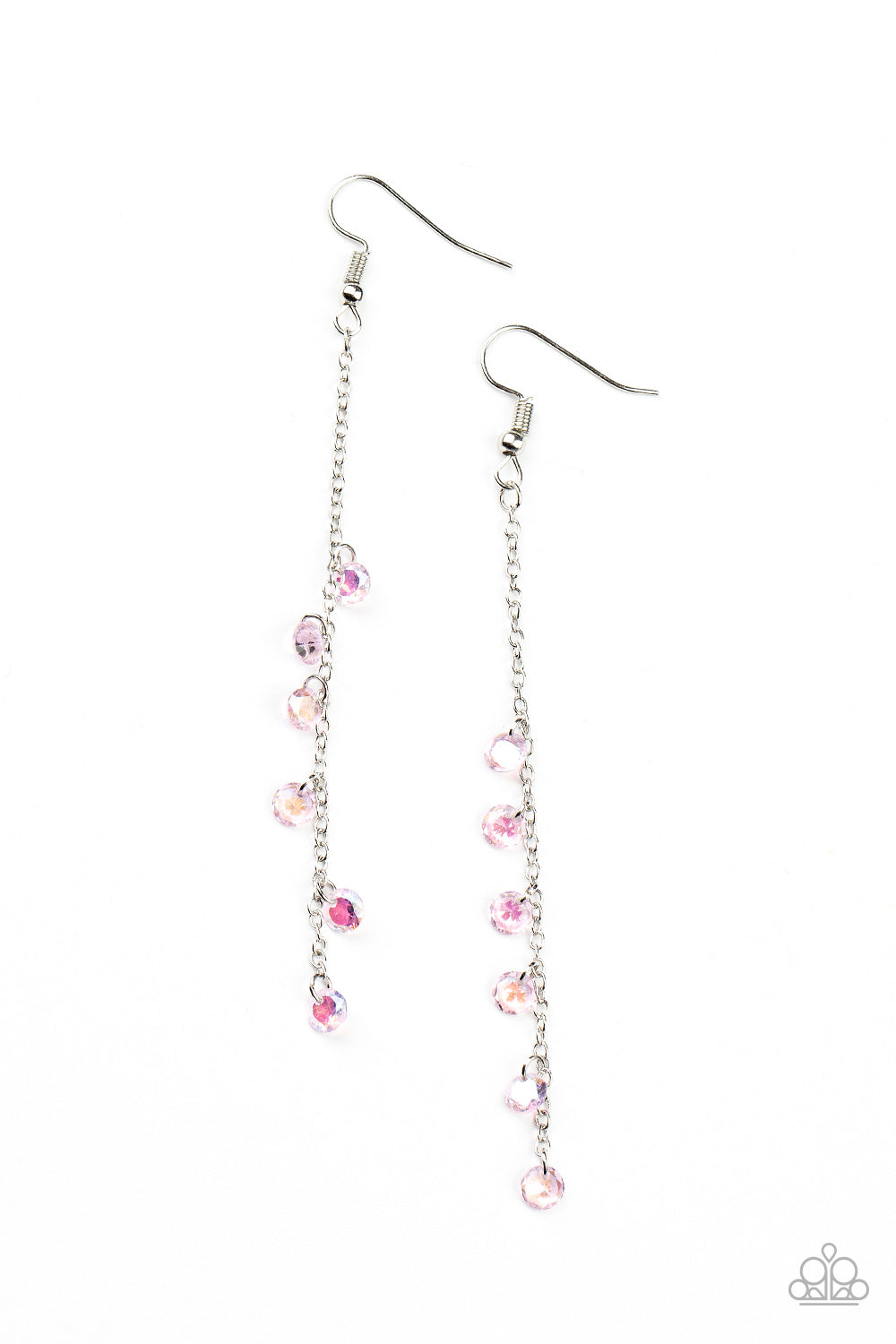 Extended Eloquence Earring (Pink, Blue)