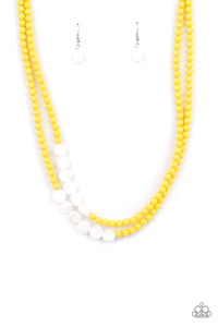 Extended STAYCATION Necklace (Blue, Pink,Yellow)