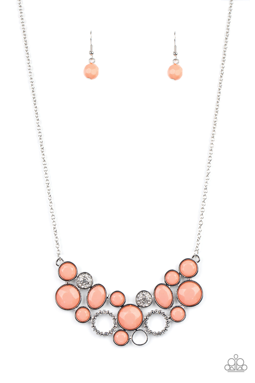 Extra Eloquent Necklace (Pink, Orange)