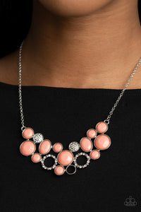 Extra Eloquent Necklace (Pink, Orange)