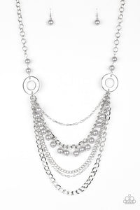 BELLES and Whistles Silver Necklace
