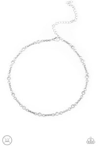 Stunningly Stunning Choker White Necklace