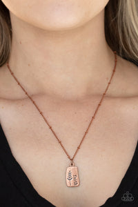 Faith Over Fear Necklace (Copper, Silver)