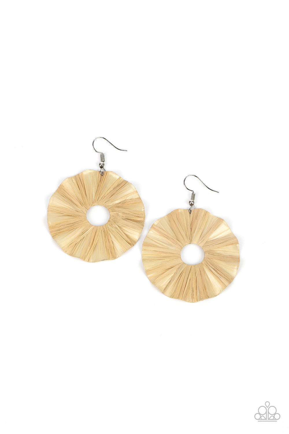 Fan the Breeze Earring (Brown, Orange,Black)