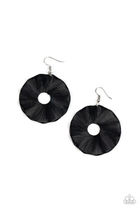 Fan the Breeze Earring (Brown, Orange,Black)