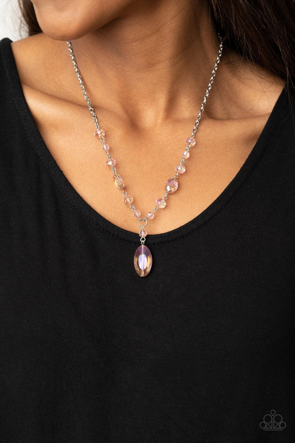 Fashionista Week Pink Necklace