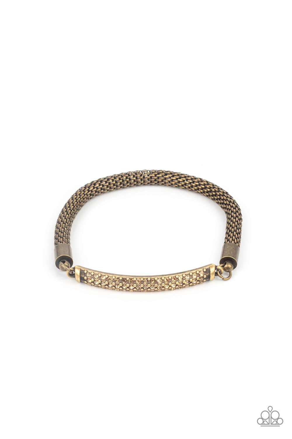 Fearlessly Unfiltered Brass Bracelet