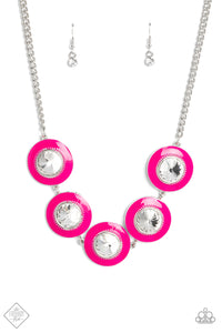 Feminine Flair Pink Necklace