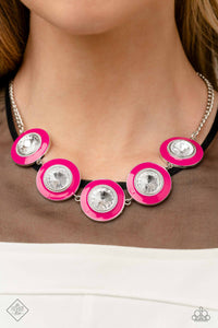 Feminine Flair Pink Necklace