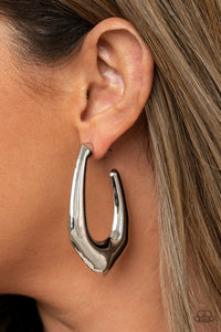 Find Your Anchor Silver Earring