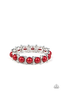 Flamboyantly Fruity Red Bracelet