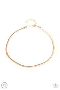 Flat Out Fierce Gold Necklace