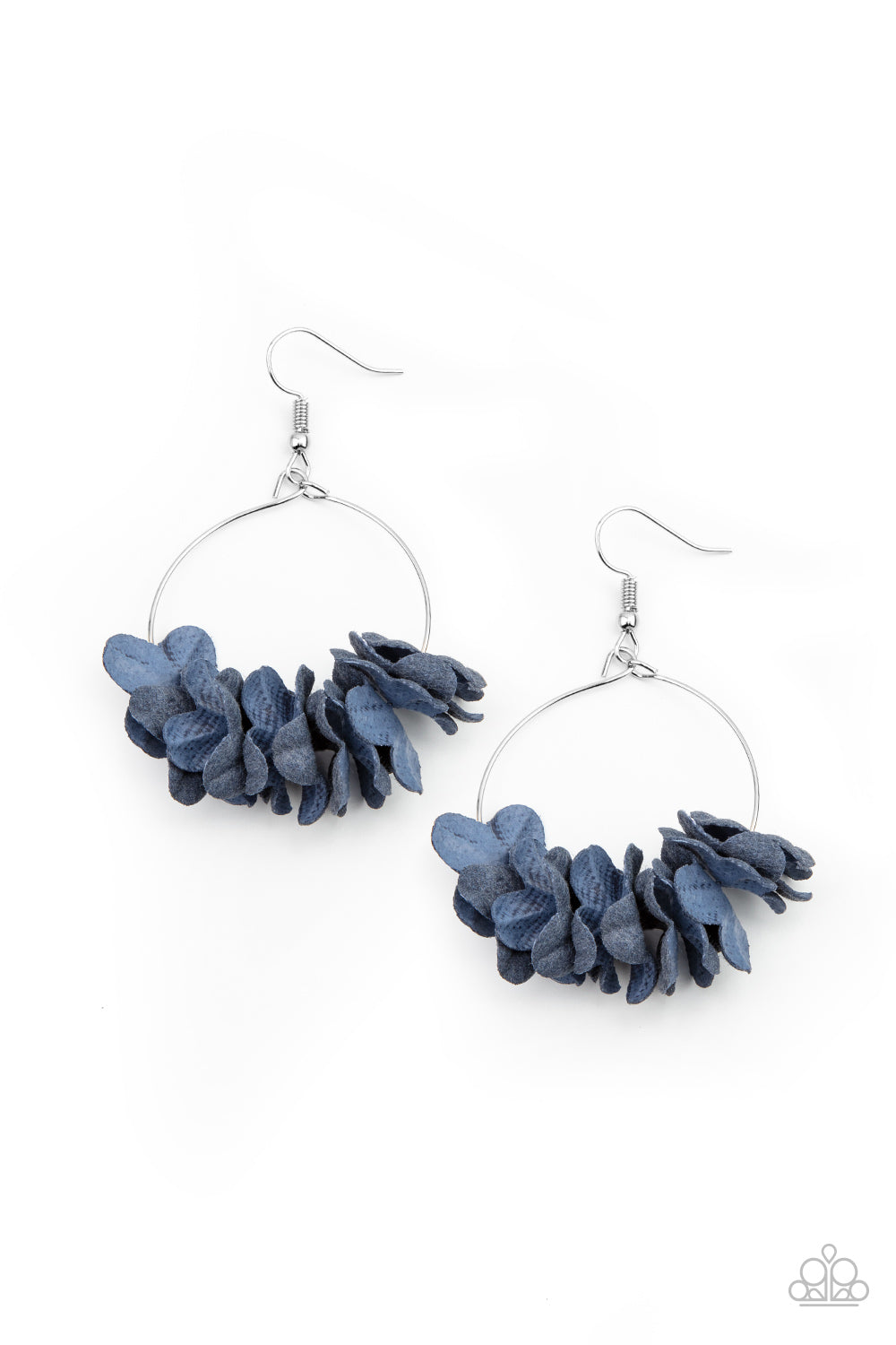 Flirty Florets Blue Earring