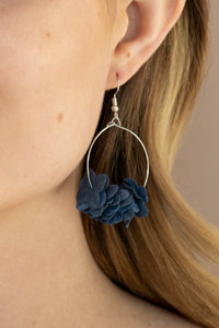 Flirty Florets Blue Earring