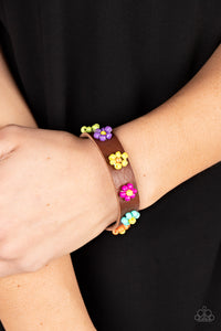 Flowery Frontier Bracelet (Multi, Purple)