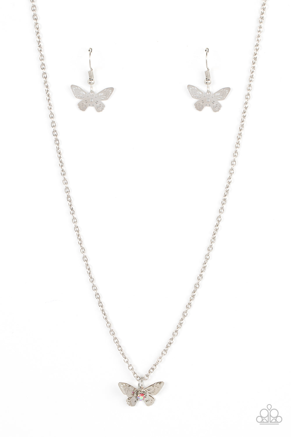 Flutter Love Necklace (Pink, Yellow, Multi)
